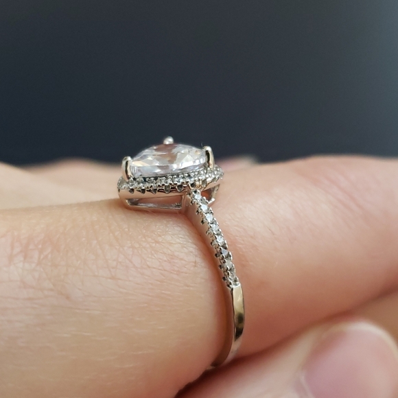 Sterling Silver Heart Ring - Picture 2 of 4